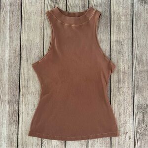 Skims Mock Neck Ribbed Tank